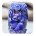Goddess Blossom - Art Glass lampwork Focal Bead - BHB Large Hole