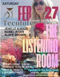 Listening Room - Isobel Avian, Alane Brown, Jenelle Aubade - February 27th 2027- Event Ticket