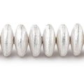 12mm Brushed Disc Beads