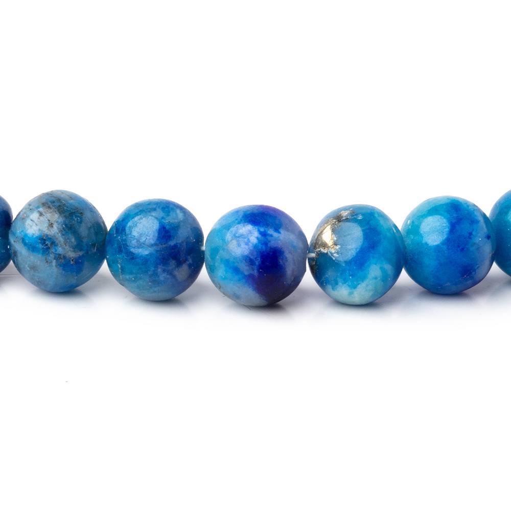 4.5-8mm Afghanite Plain Round Beads 18 inch 74 pieces AAA
