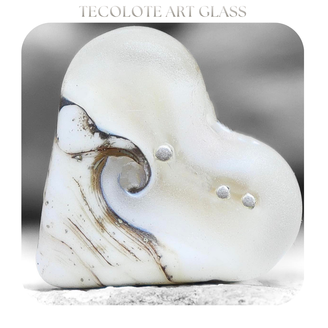 Sea Foam at Twilight Art Glass Bead Collection