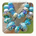 Cortez Blue - Art Glass lampwork Beads