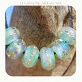 Crystal Laguna - Art Glass lampwork Beads