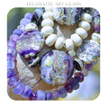 Moonlight Dusk - Glass Art Lampwork Focal Bead Collection