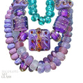 Spirit Quest Art Glass Nugget Focal Bead Set