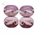 Boho Pearl Rounds in four color-ways  - Art Glass Lampwork Bead Collection