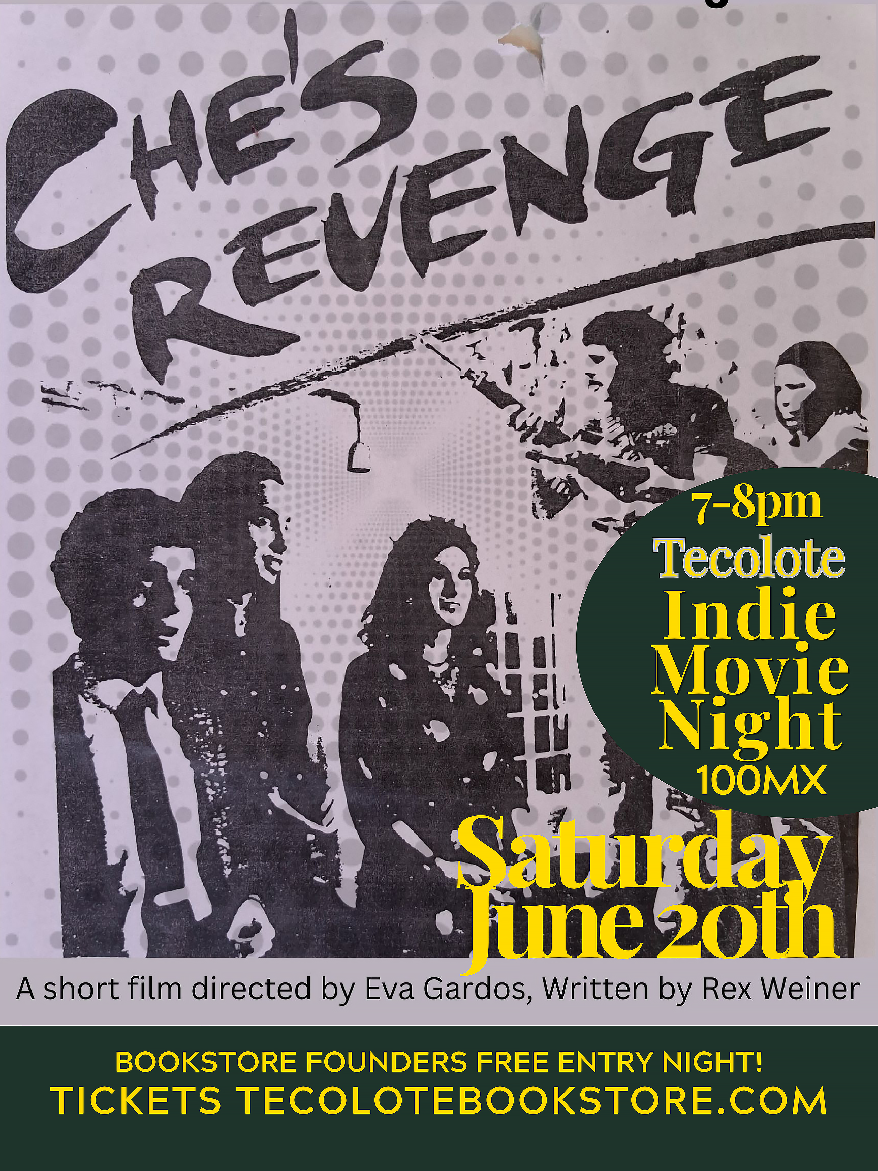 Indie Movie Night - June 20th 2026 - Che's Revenge - Event Ticket