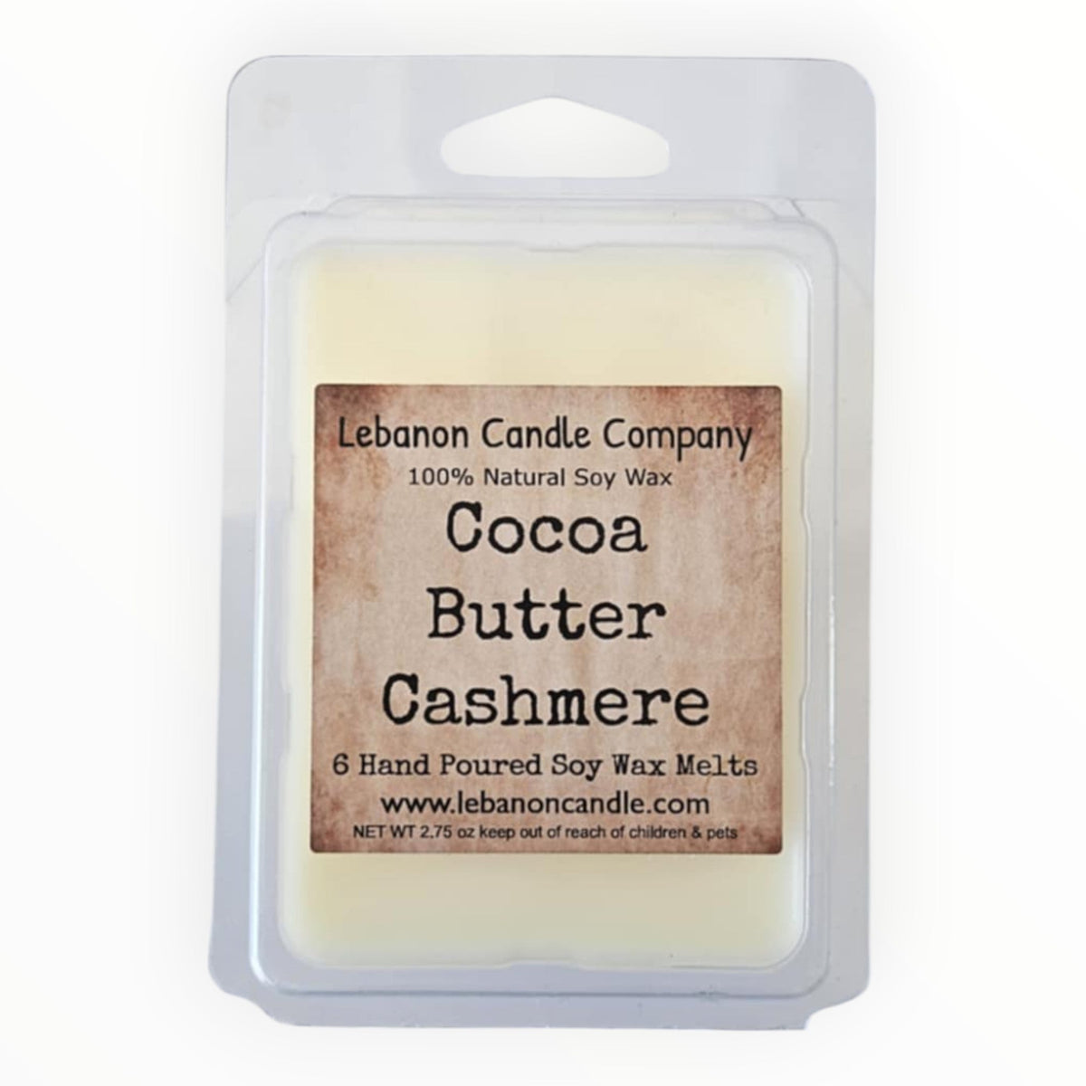 Cocoa Butter Cashmere Wax Melt
