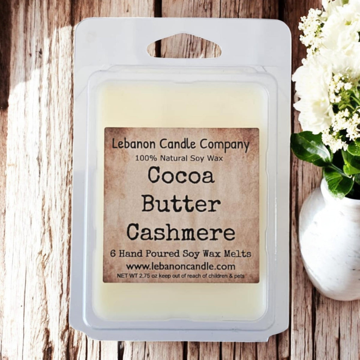 Cocoa Butter Cashmere Wax Melt