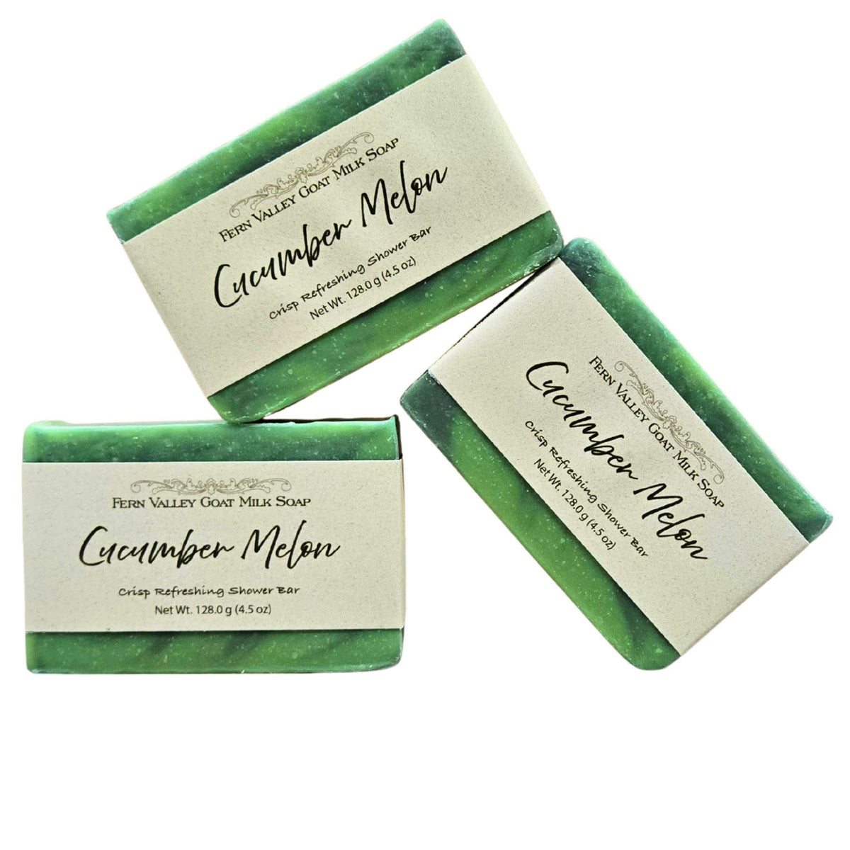 Handmade Goat Milk Soap | Refreshing Cucumber Melon