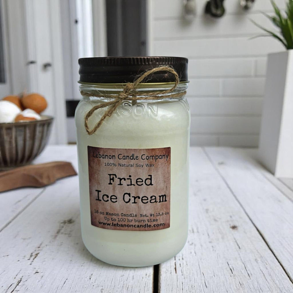 Fried Ice Cream Candle