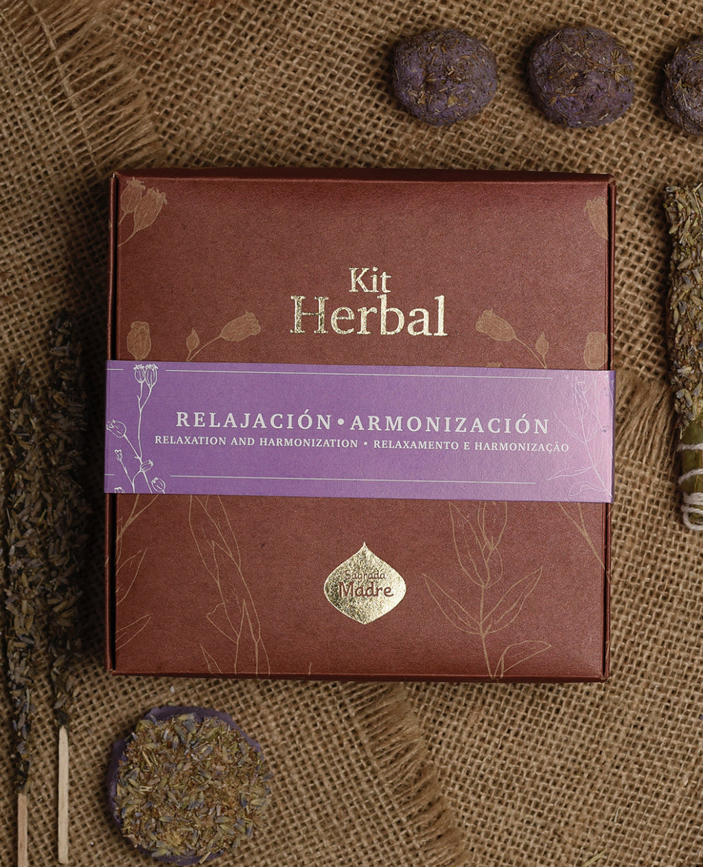 Lavender Herbal Gift Box | Relaxation