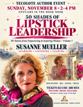 Author Event - November 8th 2026 - Susanne Mueller Book Reading & Talk - 50 Shades of Lipstick Leadership
