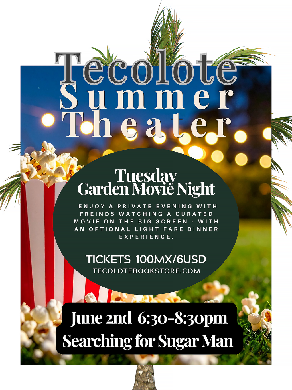 Summer Movie Night - June 2, 2026 - Searching for Sugar Man - Event Ticket