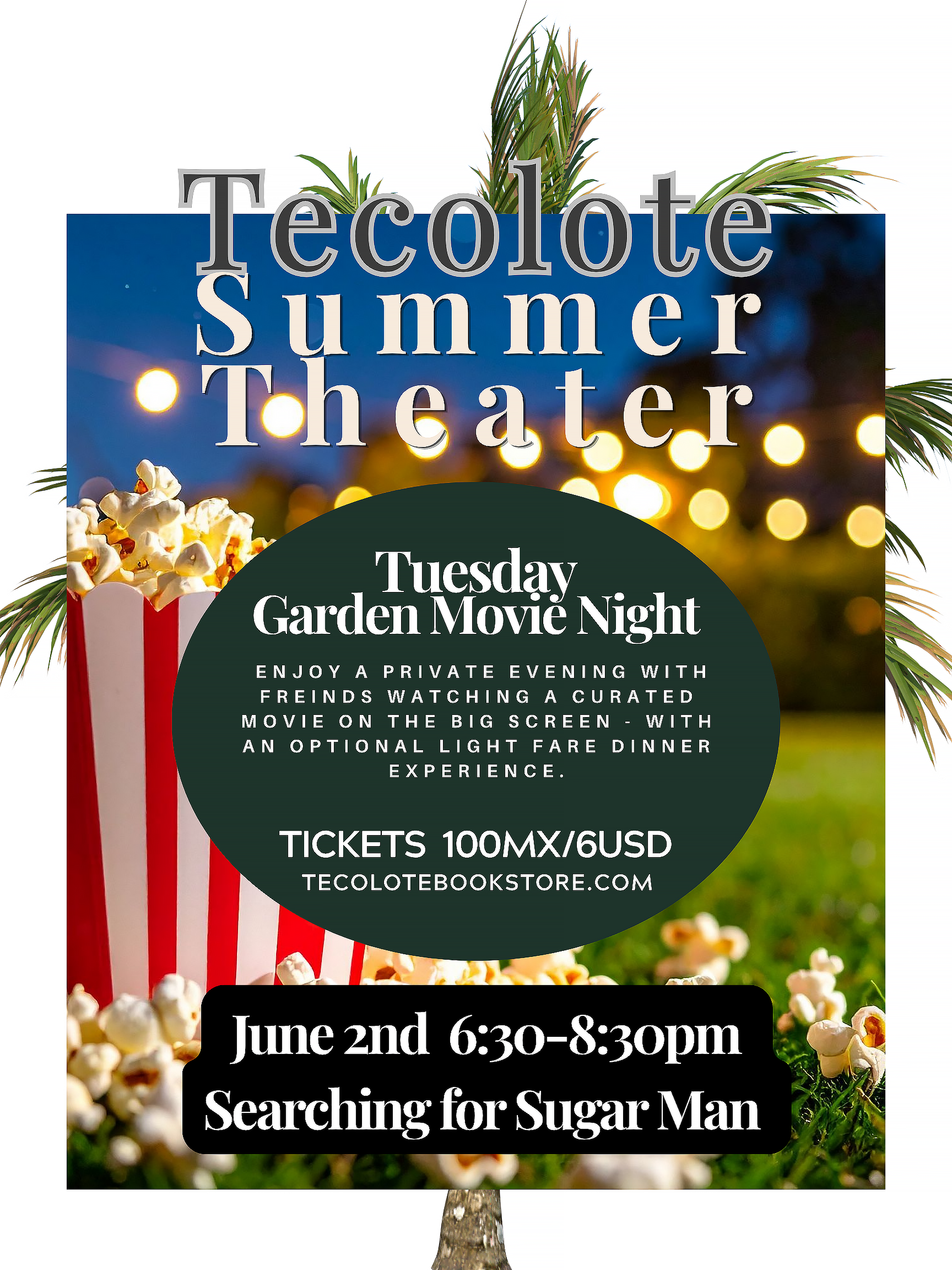 Summer Movie Night - June 2, 2026 - Searching for Sugar Man - Event Ticket