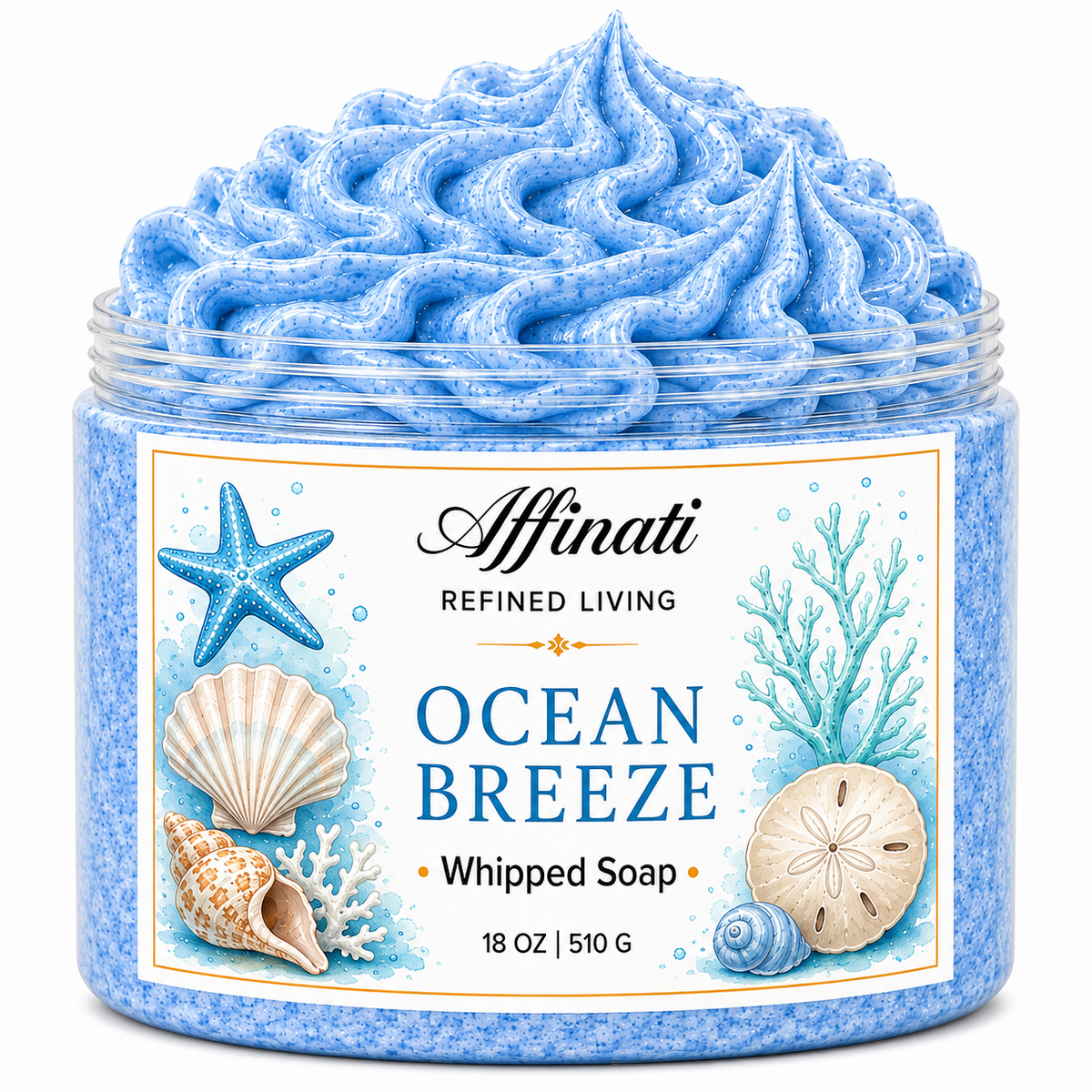 Ocean Breeze Whipped Soap