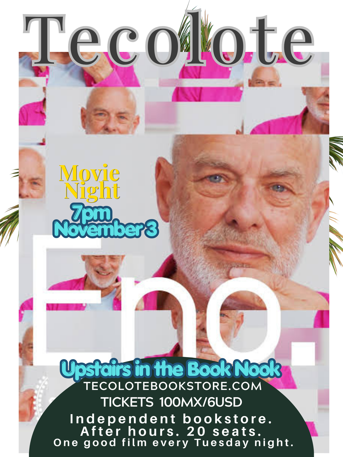 Movie Night in the Book Nook - Nov 3 2026 - ENO - Event Ticket