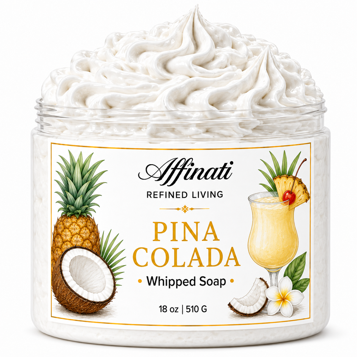 Pina Colada Whipped Soap