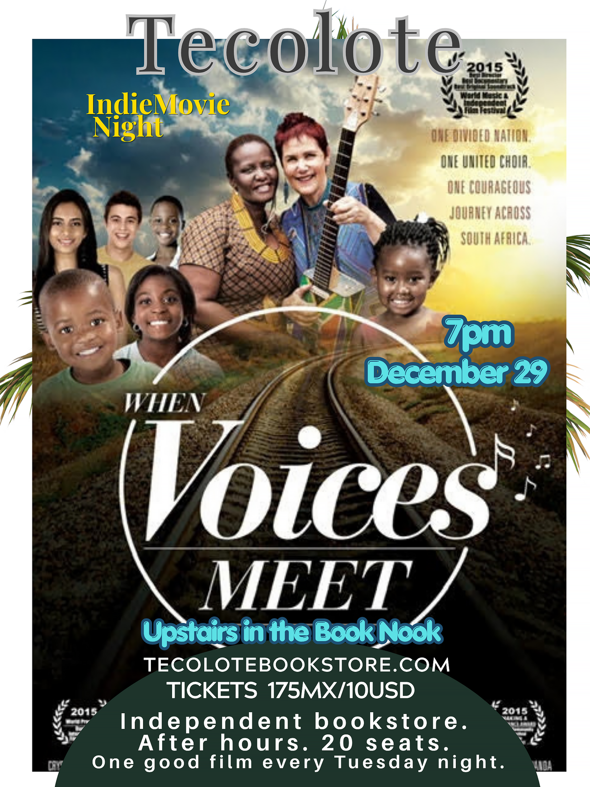 Indie Movie Night - Dec 29 2027 - When Voices Meet- Sharon Katz - Event Ticket