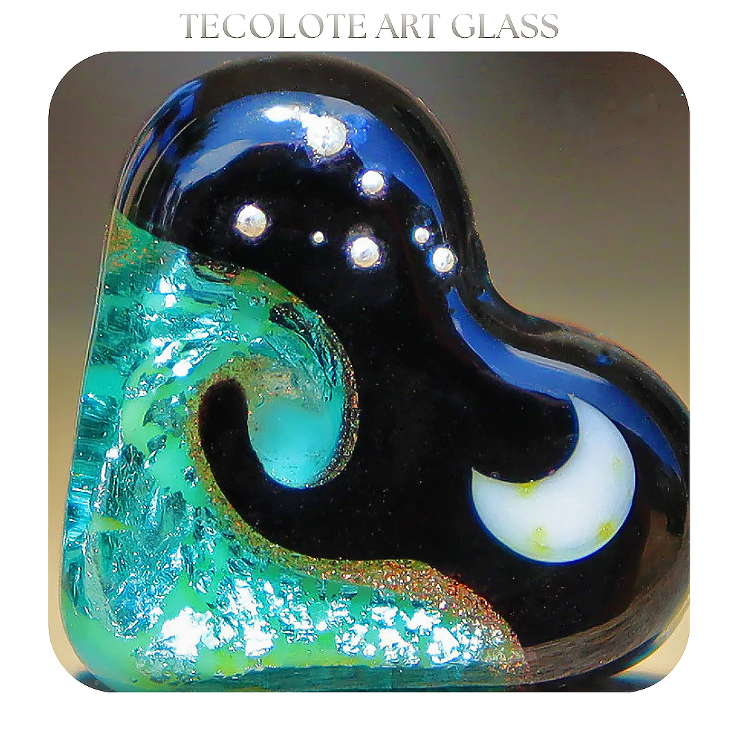 Moonlight Ocean Art Glass Bead Collection