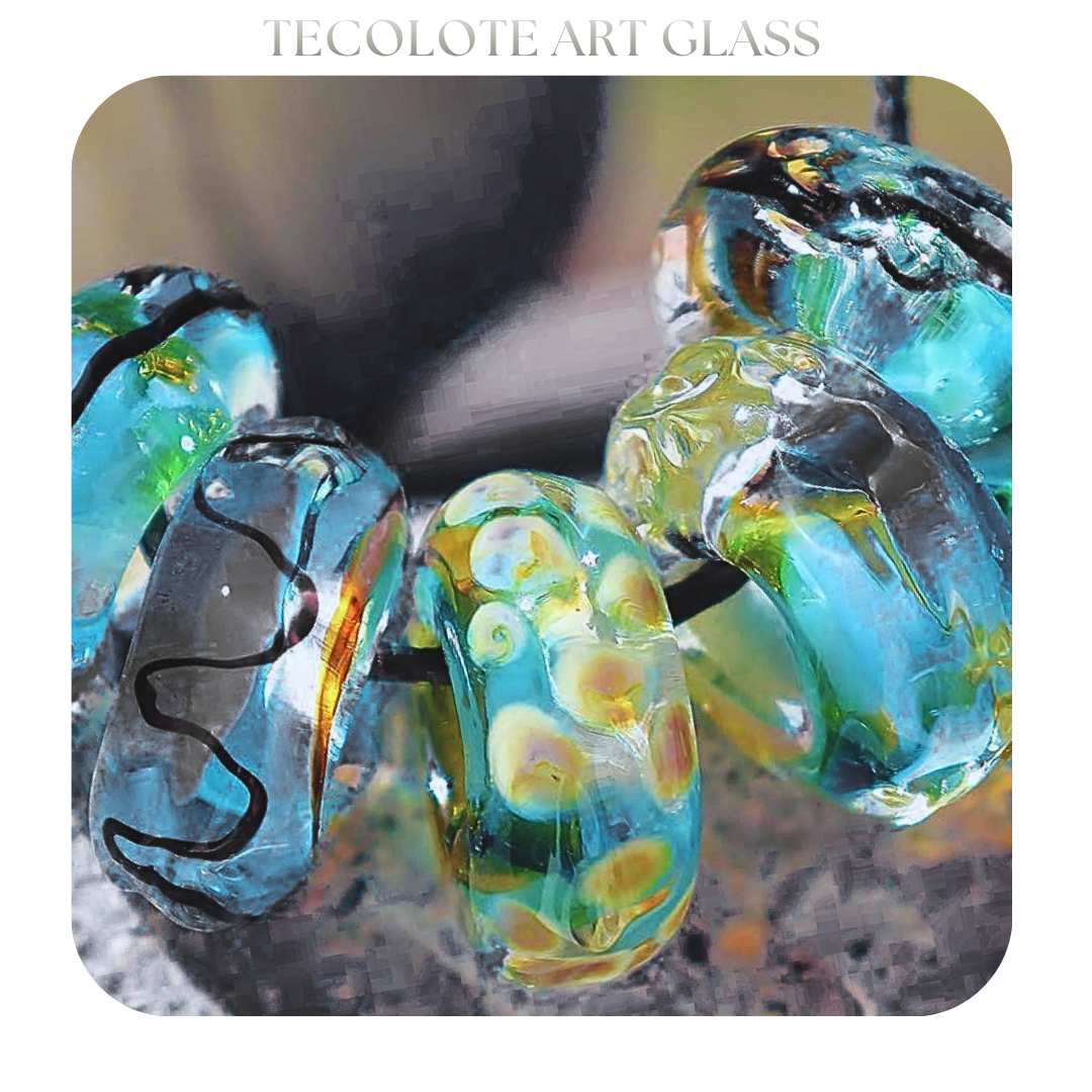 Scuba Charms - Art Glass lampwork Beads - BHB Large Hole for Pandora Bracelets