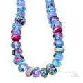 Sailing into the Baja Sunset - Art Glass Lampwork Beads