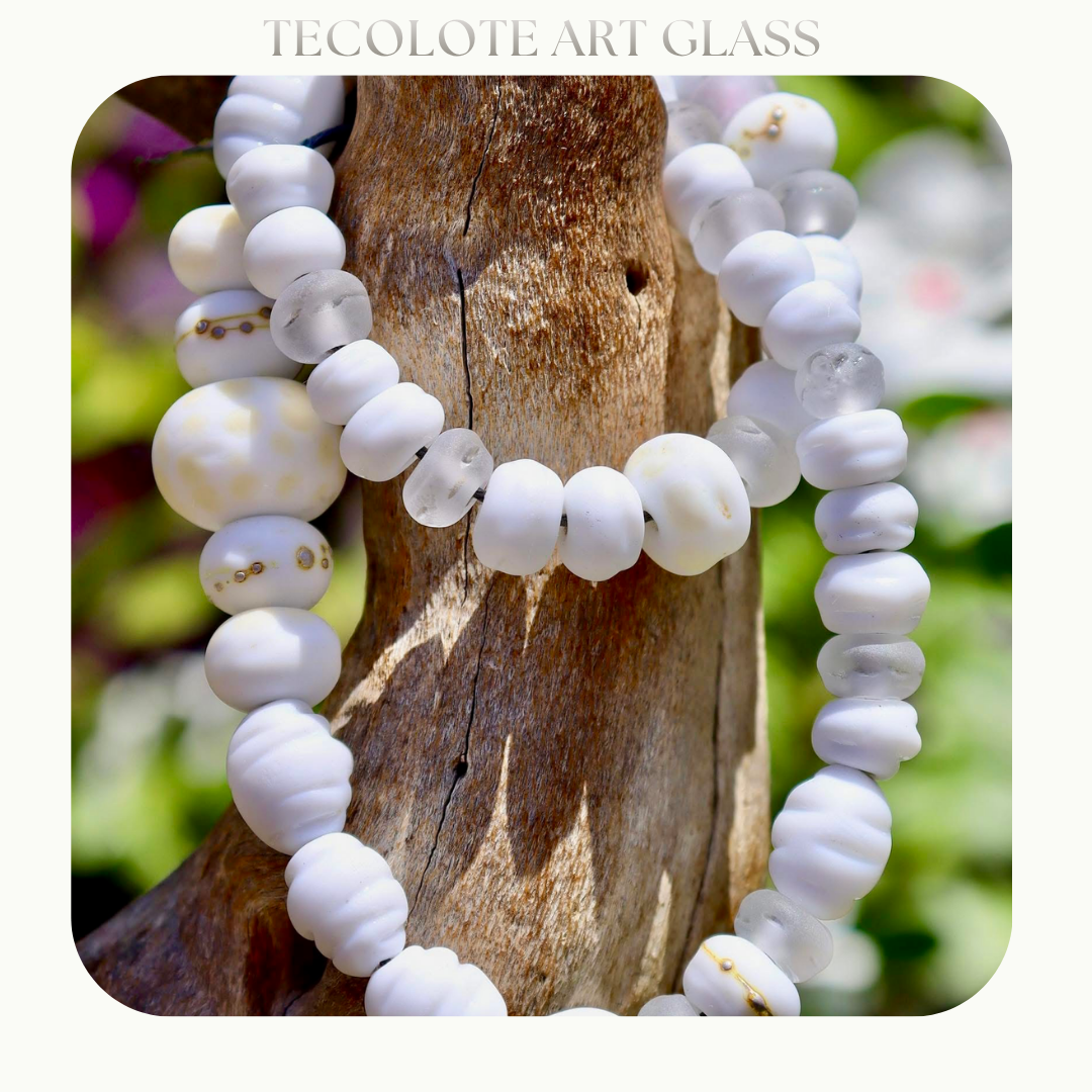Beach Walk Strand - Glass Lampwork Beads