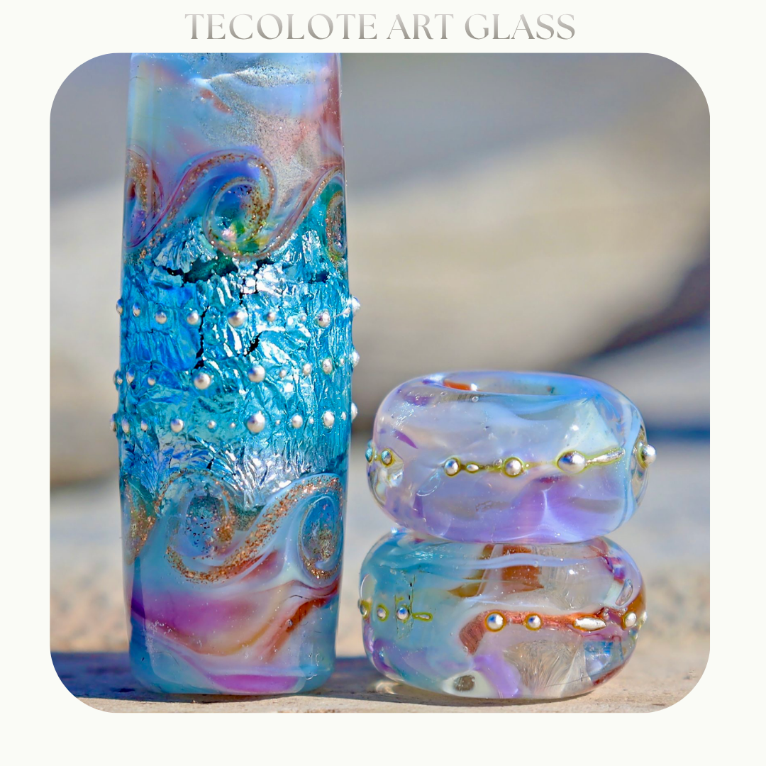 Milan Sand Castle - BHB Glass Lampwork Bead Set