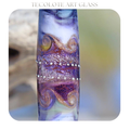 Luscious Vines- Art Glass lampwork Focal Bead - BHB Large Hole