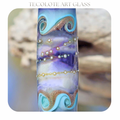 Was it a Dream - Art Glass lampwork Focal Bead - BHB Large Hole