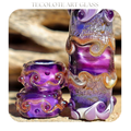 Royal Sunset - BHB Glass Lampwork Bead Set