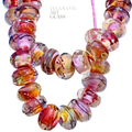 Peach Melba Collection - Art Glass lampwork Beads