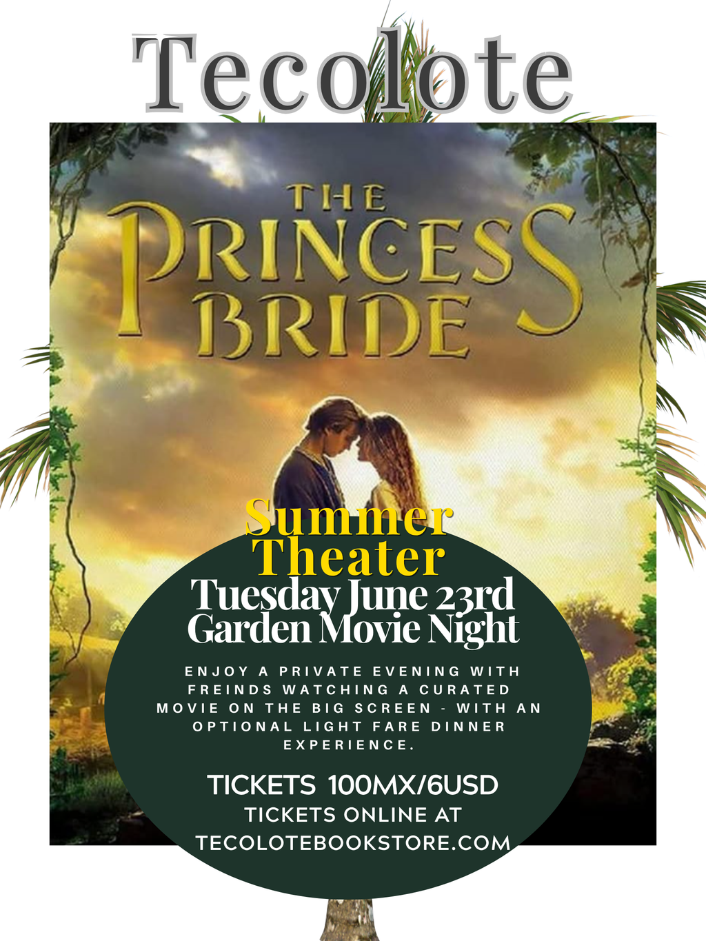 Summer Movie Night - June 23, 2026 - The Princess Bride - Event Ticket