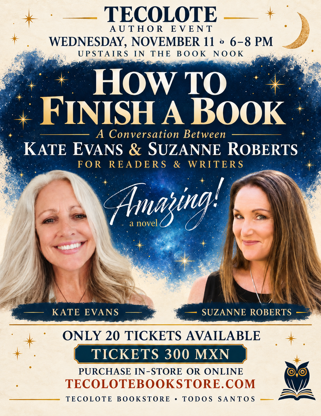 How to Finish a Book — Kate Evans & Suzanne Roberts (Tecolote)