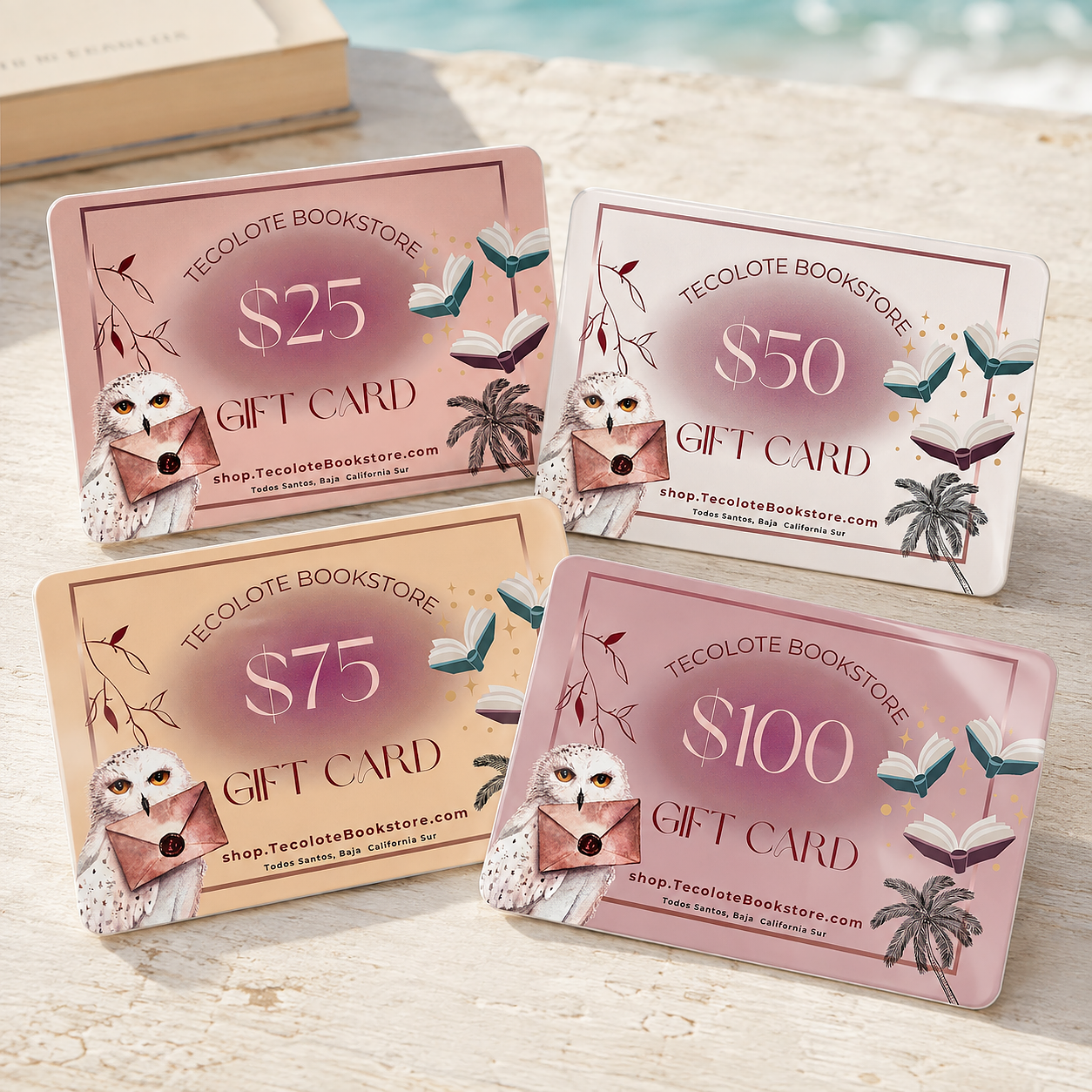 Tecolote Gift Cards for Evets