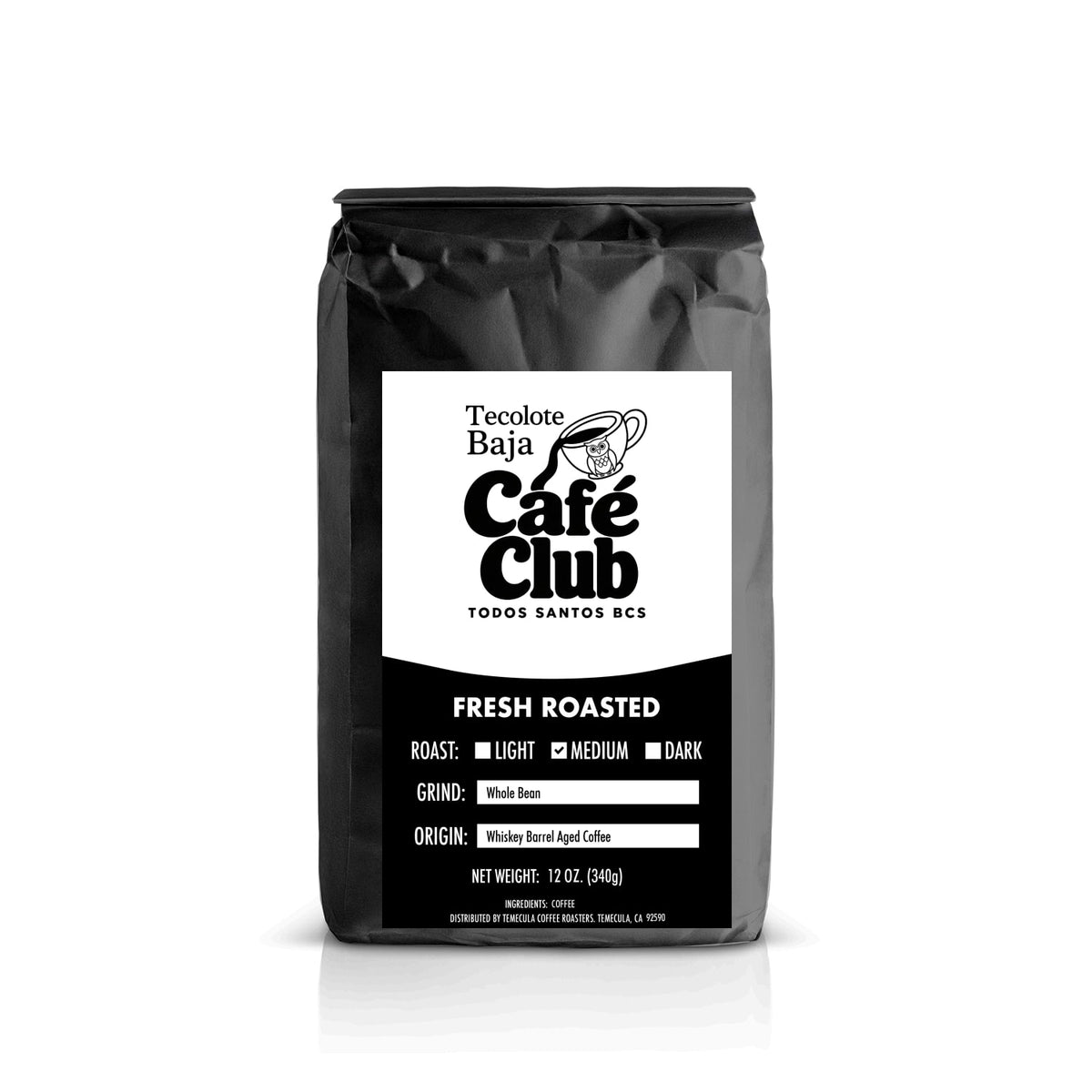 Whiskey Barrel Aged - Cafe Club Coffee