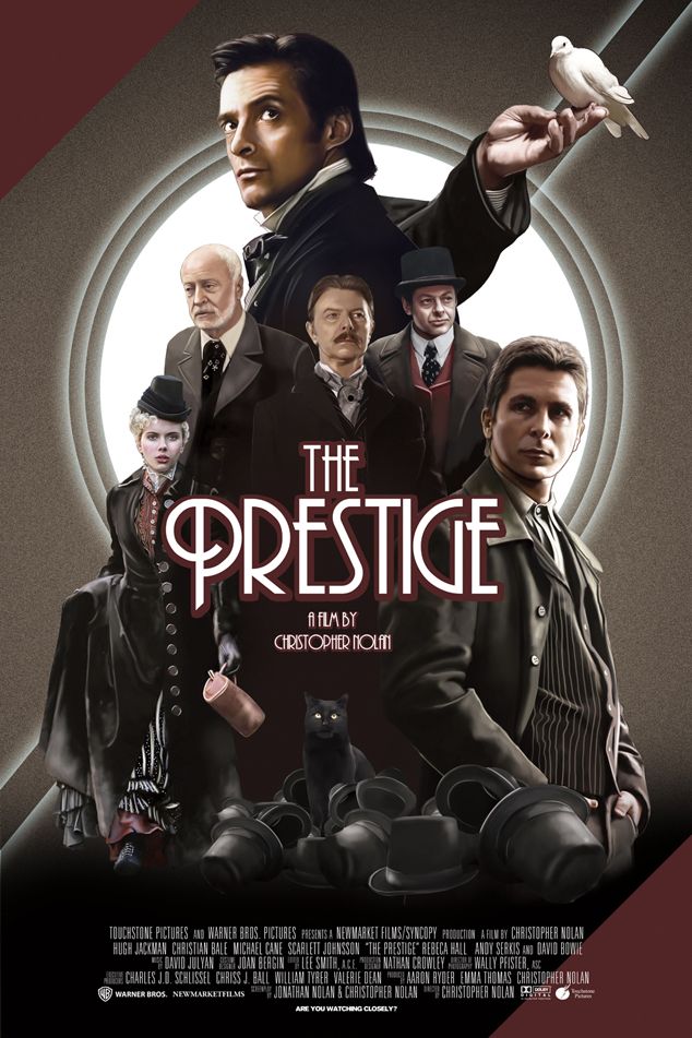 Movie Night  in the Book Nook - Sept 15th 2026 - The Prestige - Event Ticket