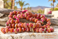 Bougainvillea Clay Necklace - Knotted Beaded Boho Strand by Glass Artist Jenelle Aubade