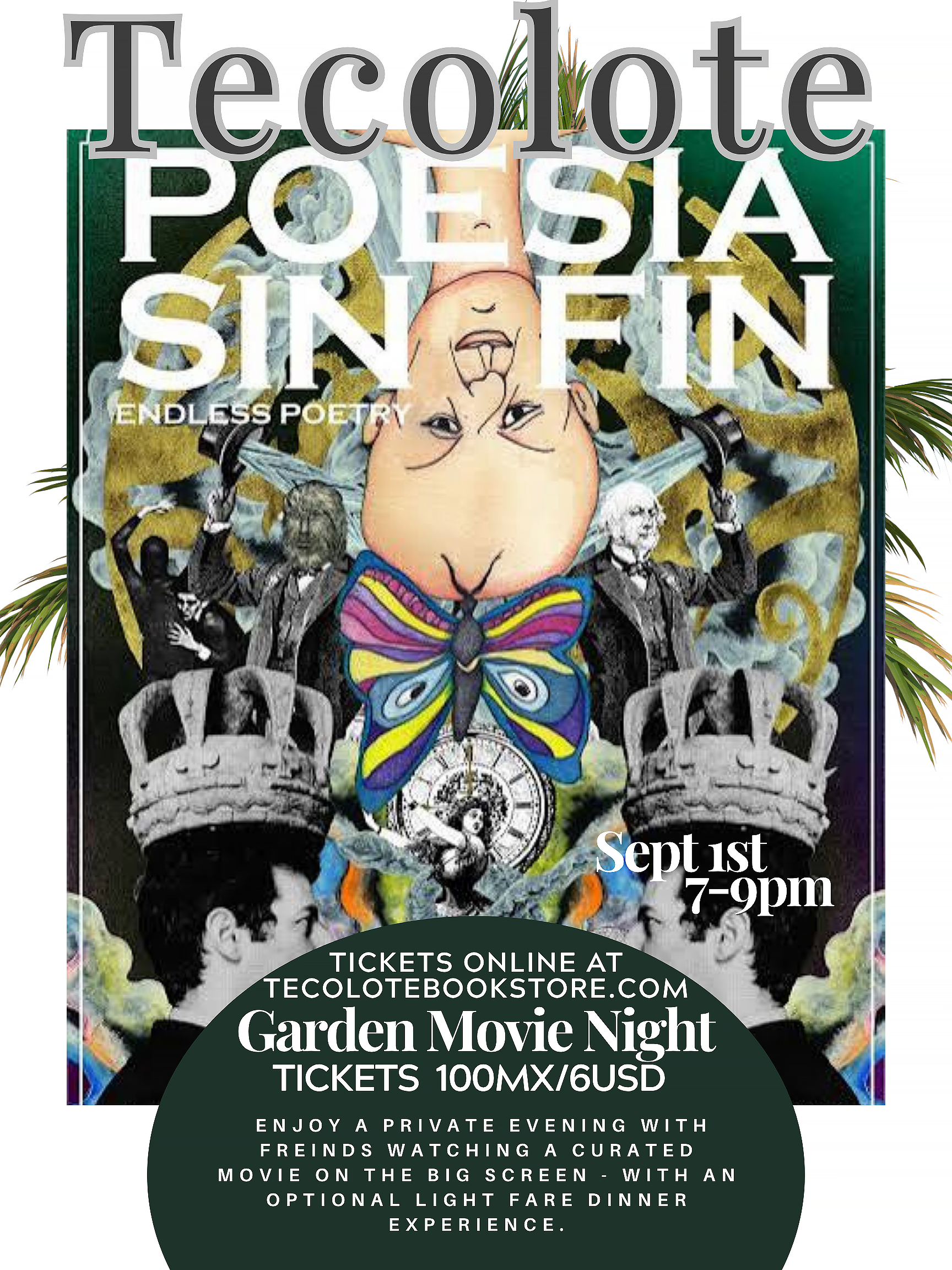 Garden Movie Night - Sept 1st 2026 - Endless Poetry - Event Ticket